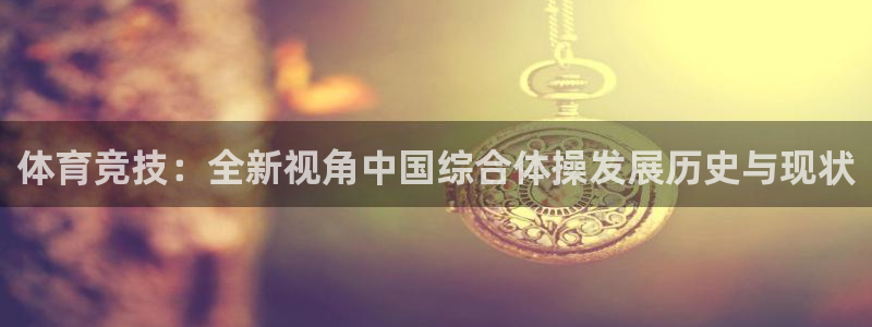 体育竞技：全新视角中国综合体操发展历史与现状